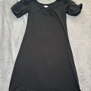 Xhilaration Black Scoop Neck Top